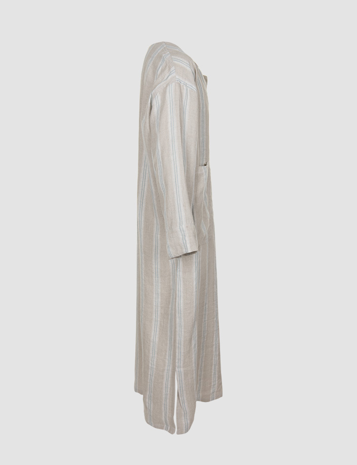 Duck Egg Blue Kaftan - The Bathrobe Company